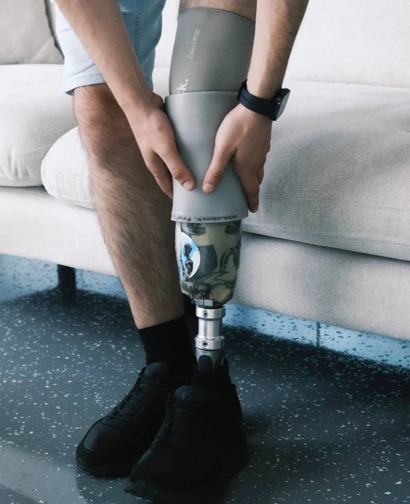 Самомассаж: готовимся к протезированию голени