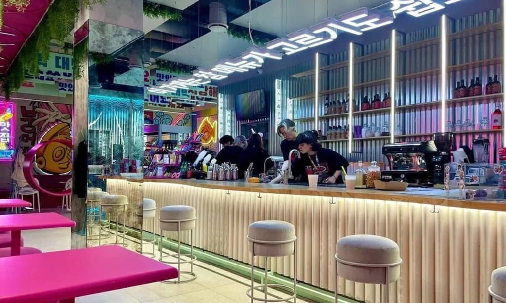 Корейское кафе