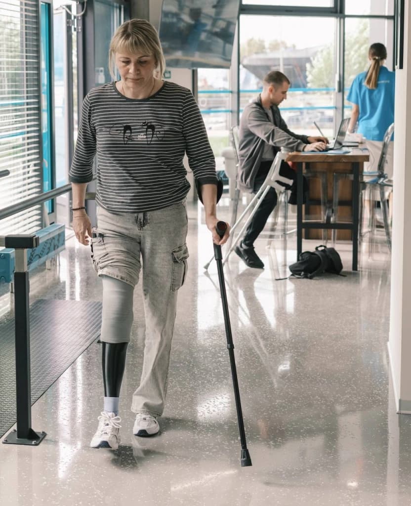 Как подготовиться к протезированию голени?